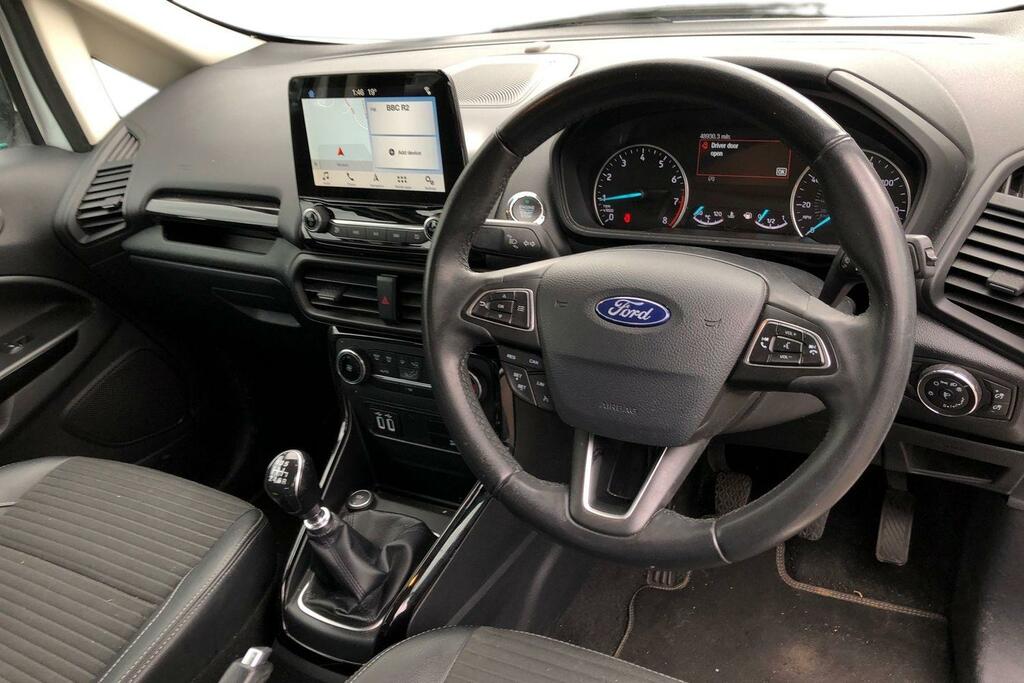 Ford Ecosport 1.0 Ecoboost 125 Titanium GU18GDA White #3
