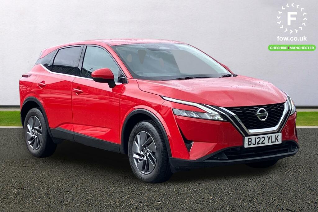 Nissan Qashqai 1.3 Dig-t Mh 158 Acenta Premium Xtronic Red