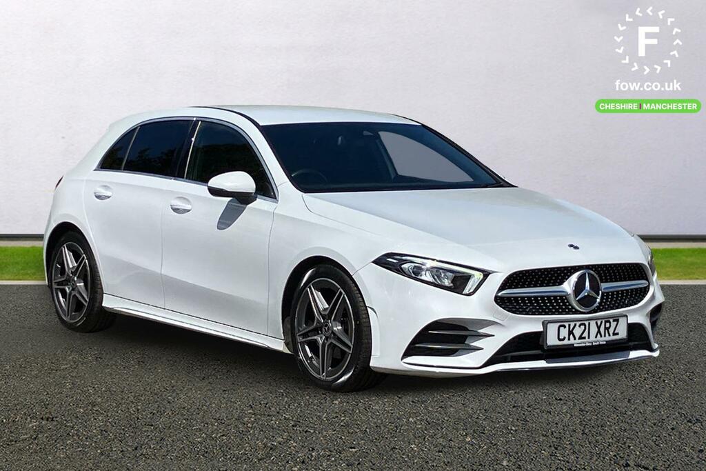 Mercedes-Benz A Class A200d Amg Line White