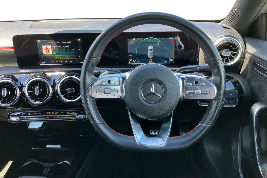 Mercedes-Benz A Class A200d Amg Line CK21XRZ White #5
