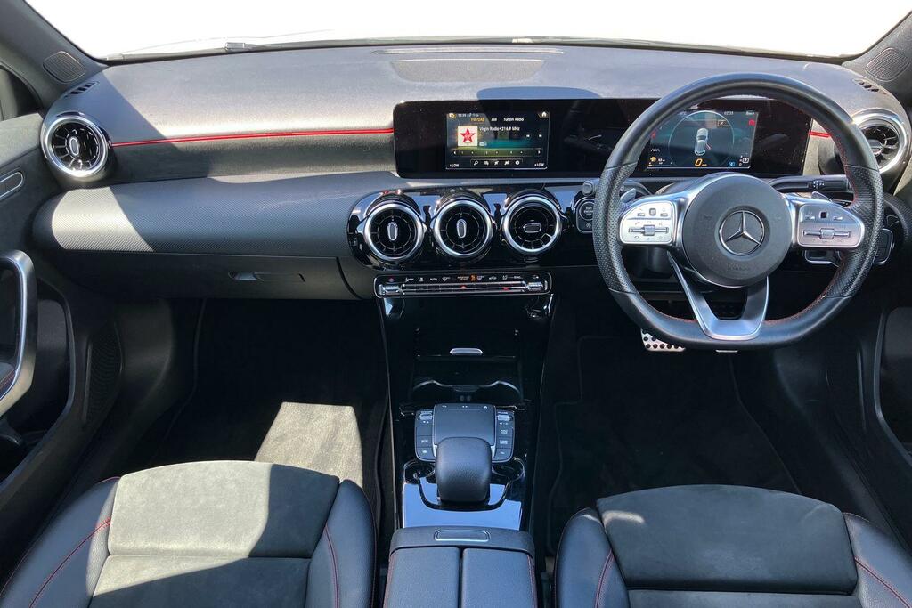 Mercedes-Benz A Class A200d Amg Line CK21XRZ White #3