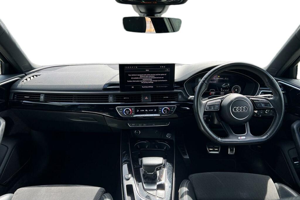 Audi A4 Avant 35 Tfsi Black Edition S Tronic MW21FZA White #3