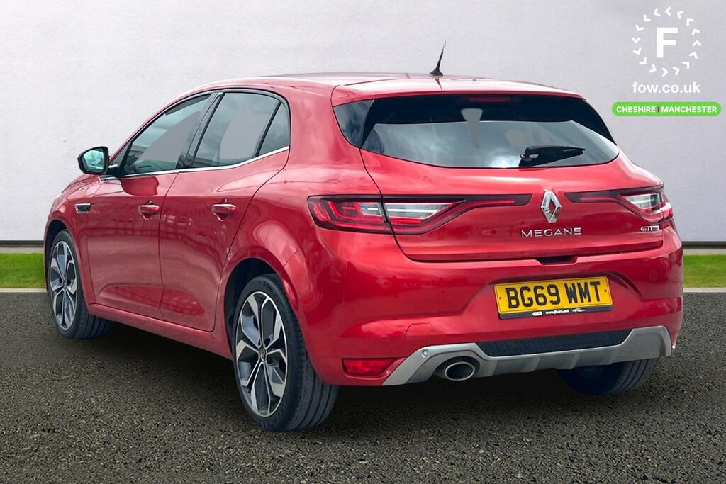 Renault Megane 1.3 Tce Gt Line BG69WMT Red #2