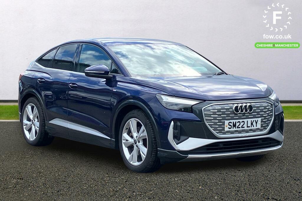 Audi Q4 E Tron 220Kw 50 Quattro 82Kwh S Line Blue