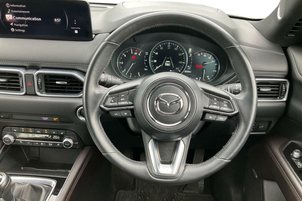Mazda CX-5 2.2D 184 Takumi Awd White #5