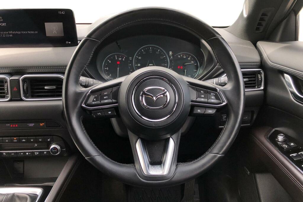 Mazda CX-5 2.2D 184 Takumi Awd White #5