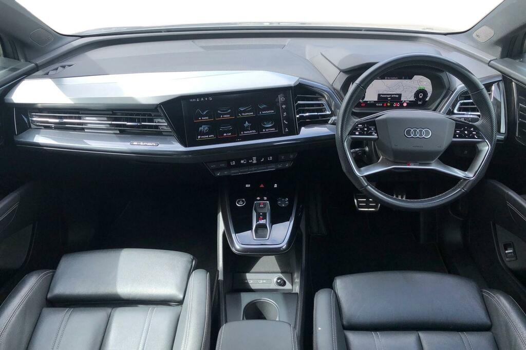 Audi Q4 E Tron 220Kw 50 Quattro 82Kwh S Line SC72EAA Grey #3