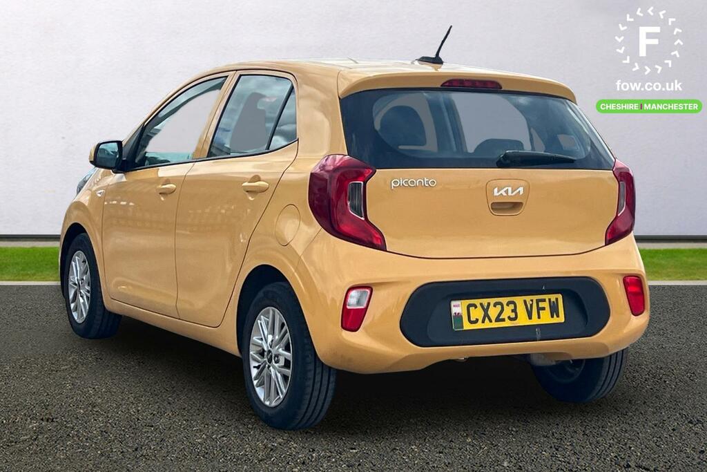 Kia Picanto 1.0 2 4 Seats CX23VFW Yellow #2
