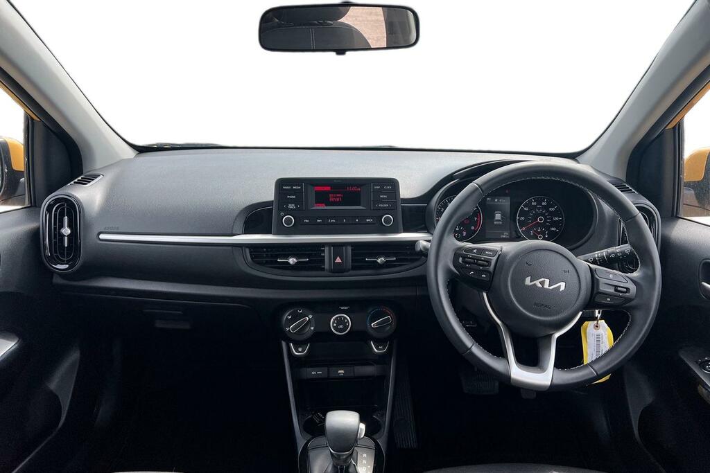 Kia Picanto 1.0 2 4 Seats CX23VFW Yellow #3