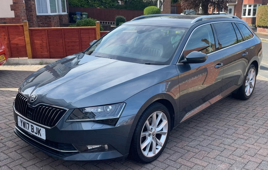 Skoda Superb 2.0 Tdi Cr Se L Executive Grey