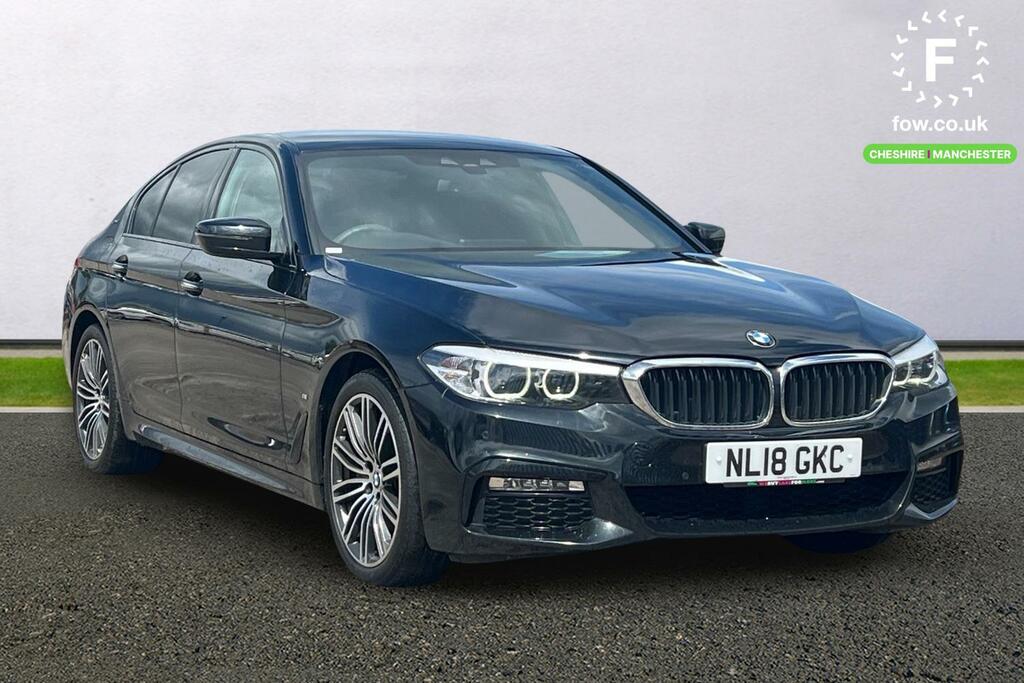 BMW 5 Series 530E M Sport Black