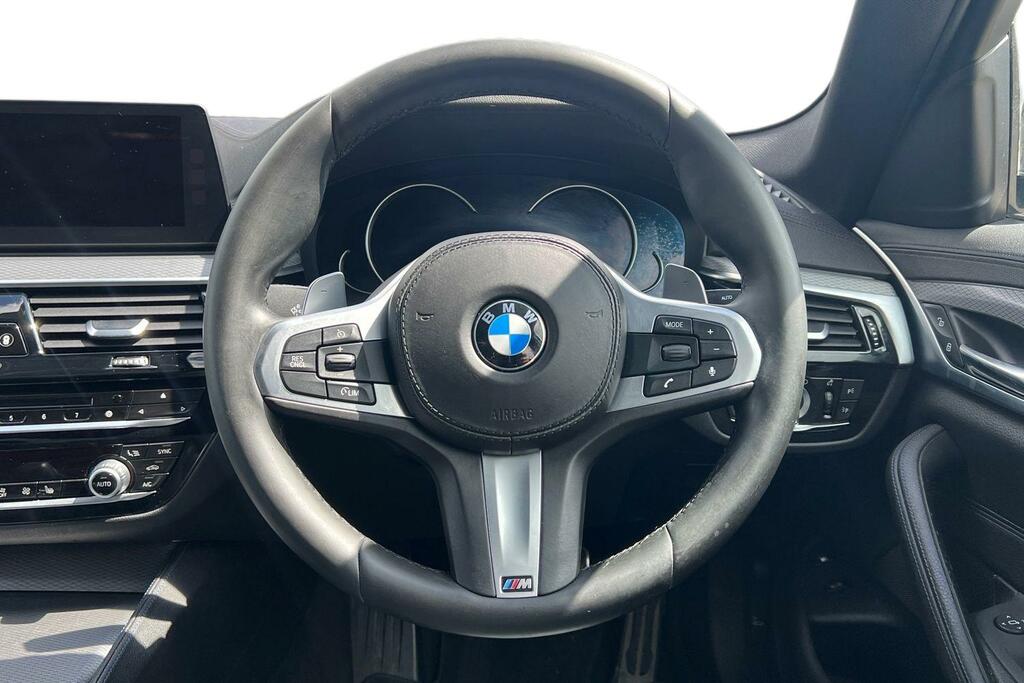 BMW 5 Series 530E M Sport Black #5