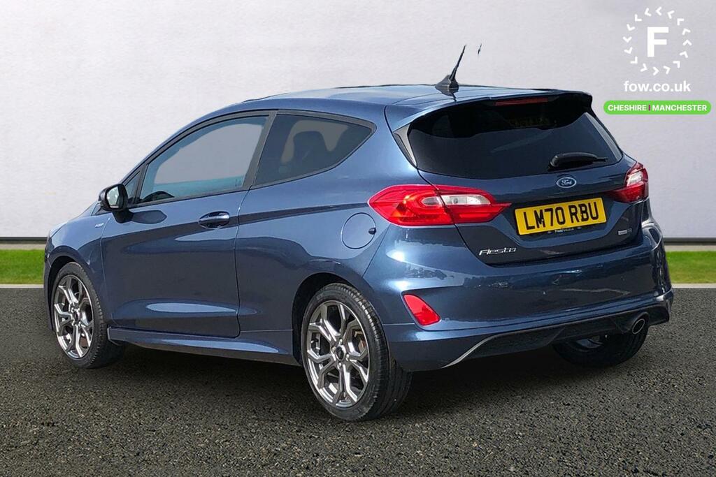 Ford Fiesta 1.0 Ecoboost Hybrid Mhev 125 St-line Edition Blue #2