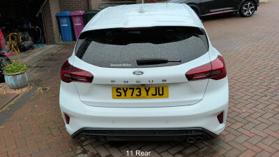 Ford Focus 1.0 Ecoboost Hybrid Mhev St-line X SY73YJU White #3