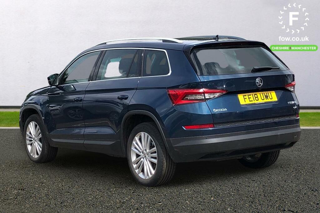 Skoda Kodiaq 2.0 Tdi 190 Edition 4X4 Dsg 7 Seat FE18UWU Blue #2