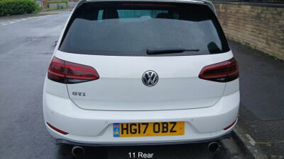 Volkswagen Golf 2.0 Tsi Gti HG17OBZ White #5