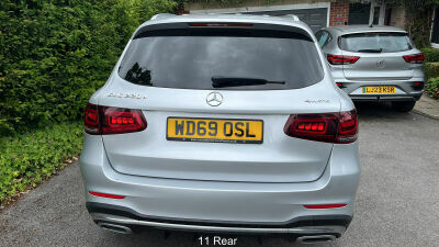 Mercedes-Benz GLC Class Glc 220D 4Matic Amg Line 9G-tronic WD69OSL Silver #2