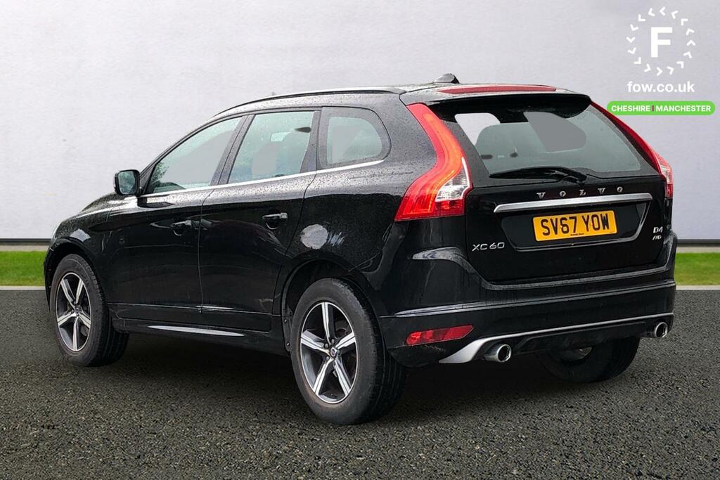 Volvo XC60 D4 190 R Design Nav Awd Geartronic SV67YOW Black #2