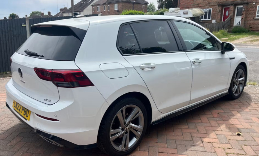 Volkswagen Golf 1.5 Etsi 150 R-line Dsg LM22PBO White #2