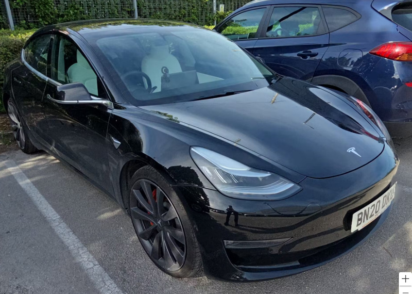 Tesla Model 3 Performance Awd Performance Upgrade Black