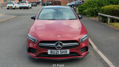 Mercedes-Benz A Class A35 4Matic Premium Plus Red