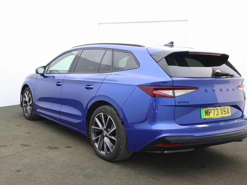 Skoda ENYAQ 210Kw 85X Sportline Plus 82Kwh 4X4 Blue #3