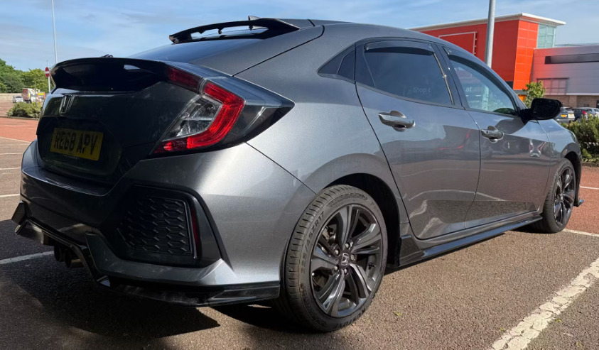 Honda Civic 1.5 Vtec Turbo Sport Grey #2