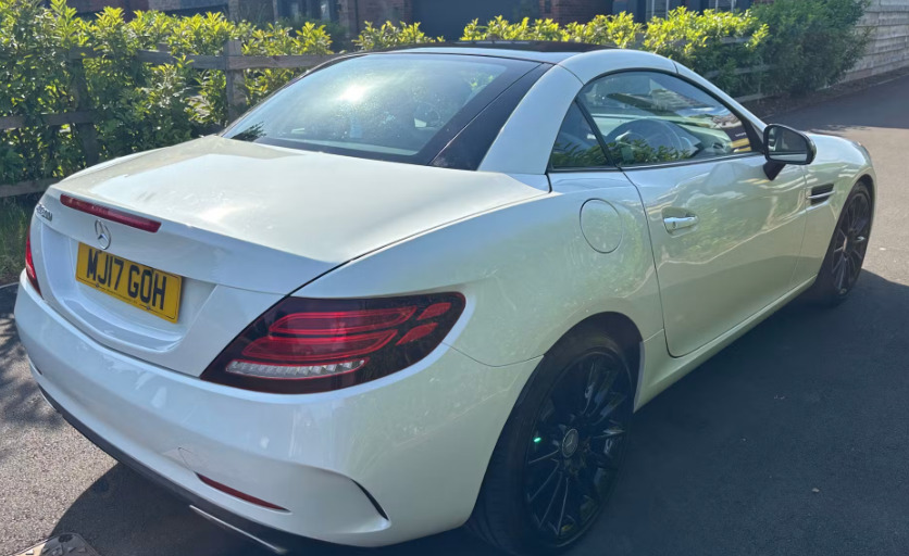 Mercedes-Benz SLC Slc 300 Amg Line 9G-tronic White #2