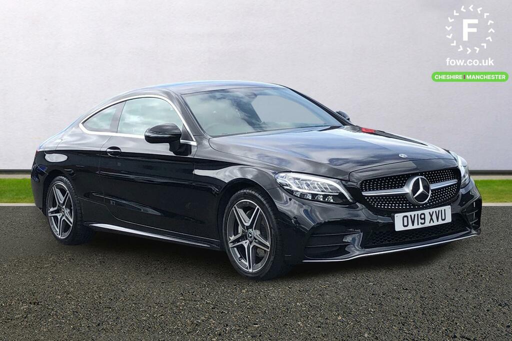 Mercedes-Benz C Class C200 Amg Line 9G-tronic OV19XVU Black