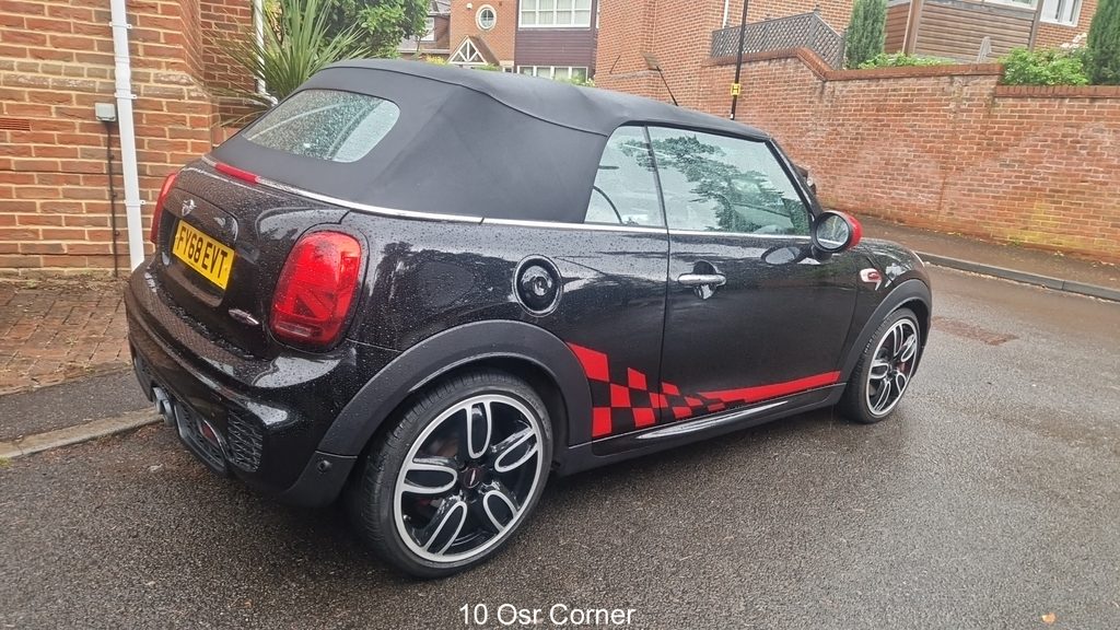 Mini Convertible 2.0 John Cooper Works II Chili Pk 8Spd Black #3