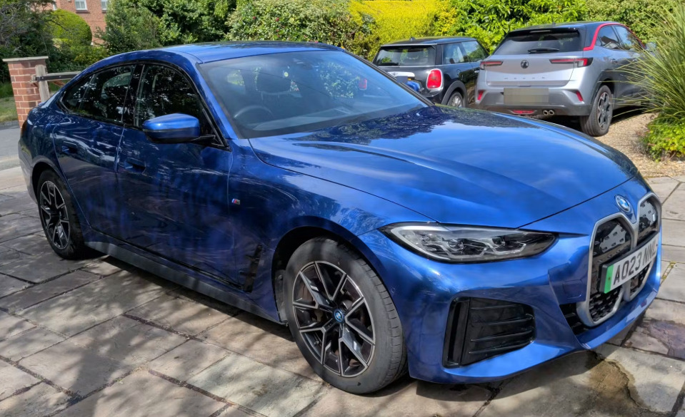 BMW i4 250Kw Edrive40 M Sport 83.9Kwh Blue