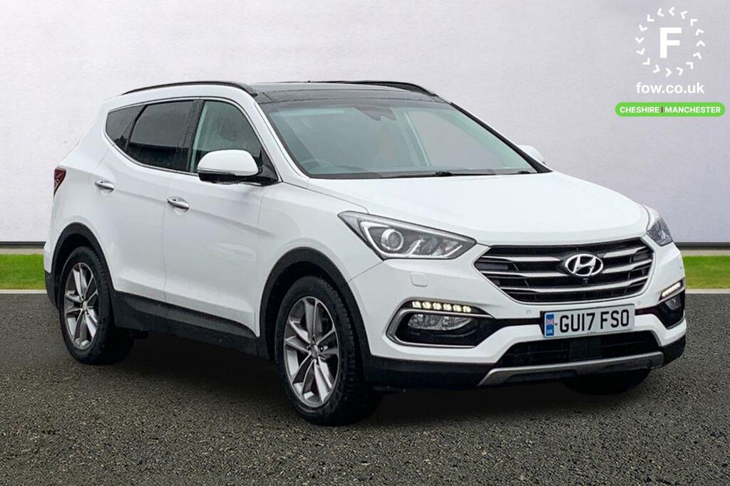 Hyundai Santa Fe 2.2 Crdi Blue Drive Premium Se 7 Seats White