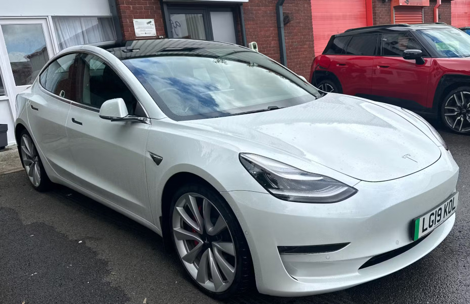Tesla Model 3 Performance Awd Performance Upgrade White