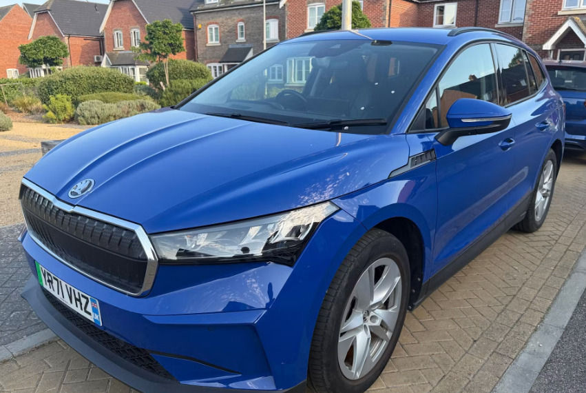 Skoda ENYAQ 132Kw 60 Ecosuite 62Kwh Blue #2