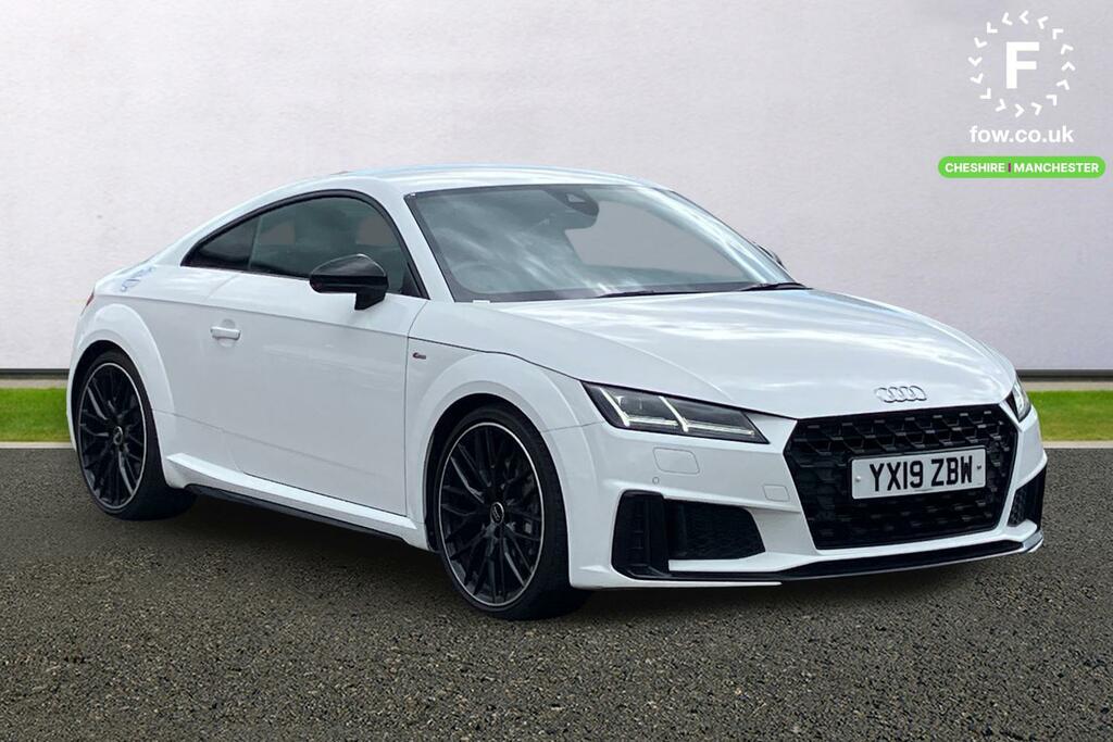 Audi TT 45 Tfsi Black Edition S Tronic YX19ZBW White