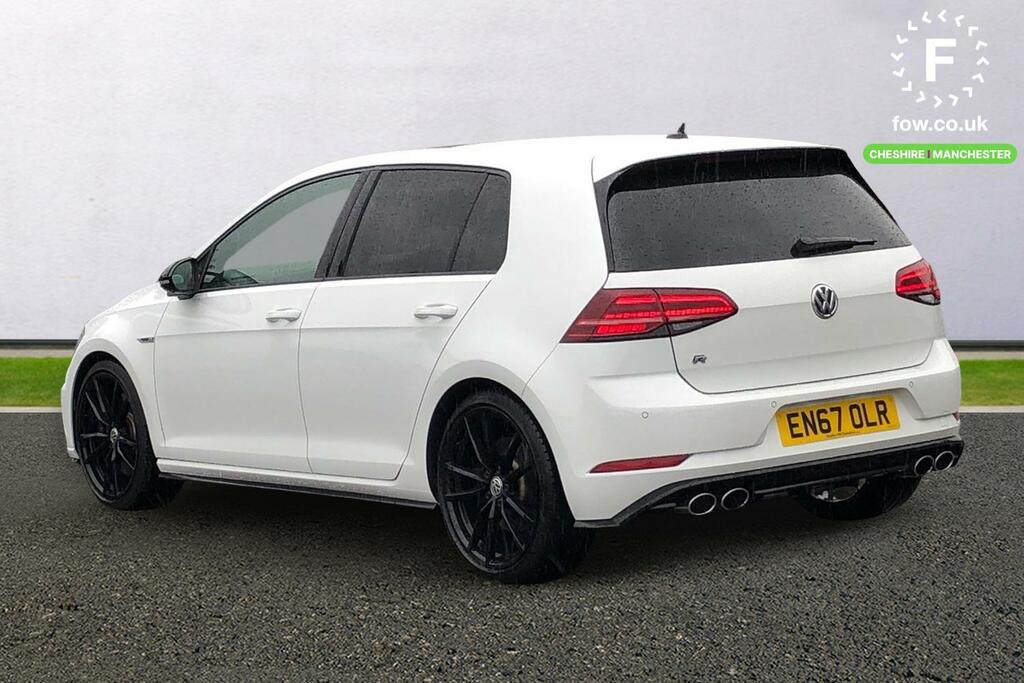 Volkswagen Golf 2.0 Tsi 310 R 4Motion White #2