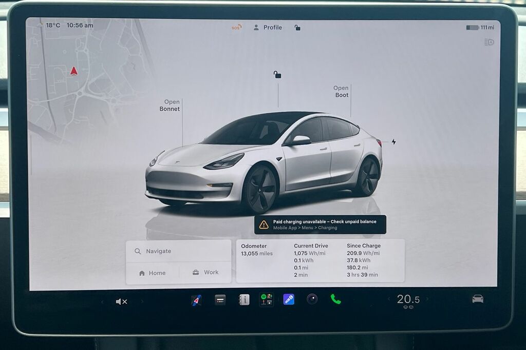 Tesla Model 3 Long Range Awd White #6