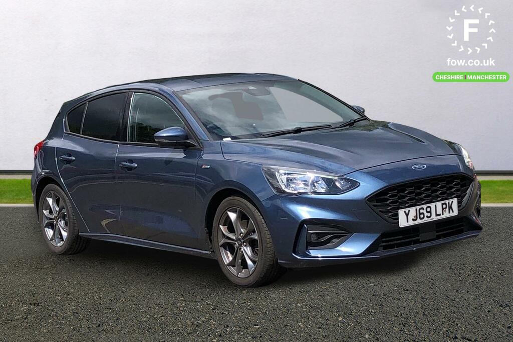 Ford Focus 1.0 Ecoboost 125 St-line YJ69LPK Blue