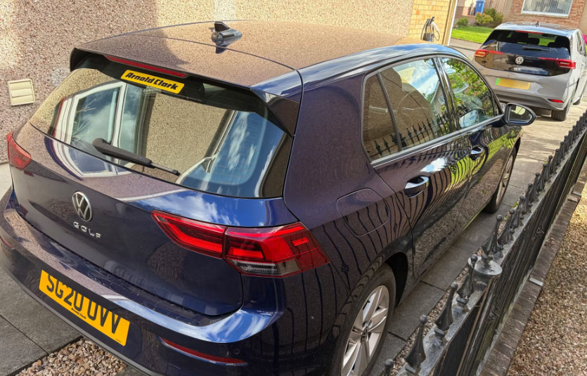 Volkswagen Golf Hatchback Blue #2