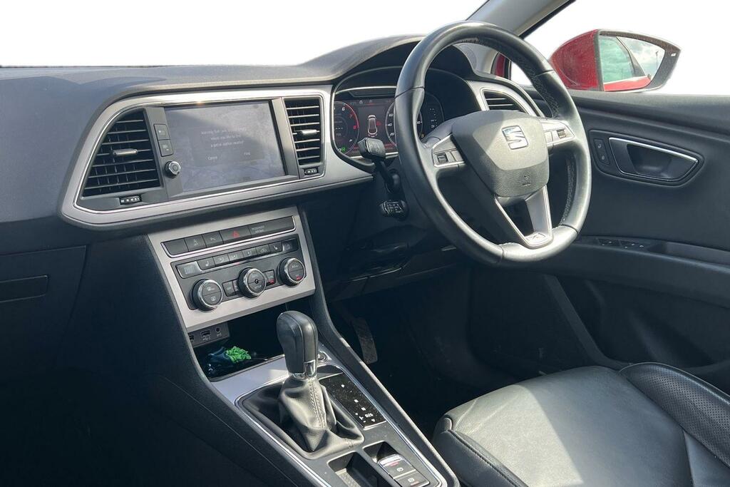 Seat Leon 2.0 Tsi 190 Xcellence Lux Ez Dsg CA19CXO Red #4
