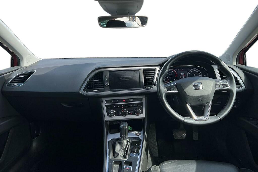 Seat Leon 2.0 Tsi 190 Xcellence Lux Ez Dsg CA19CXO Red #3