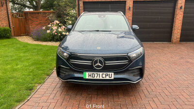 Mercedes-Benz EQA Eqa 350 4M 215Kw Amg Line Premium 66.5Kwh Blue #2