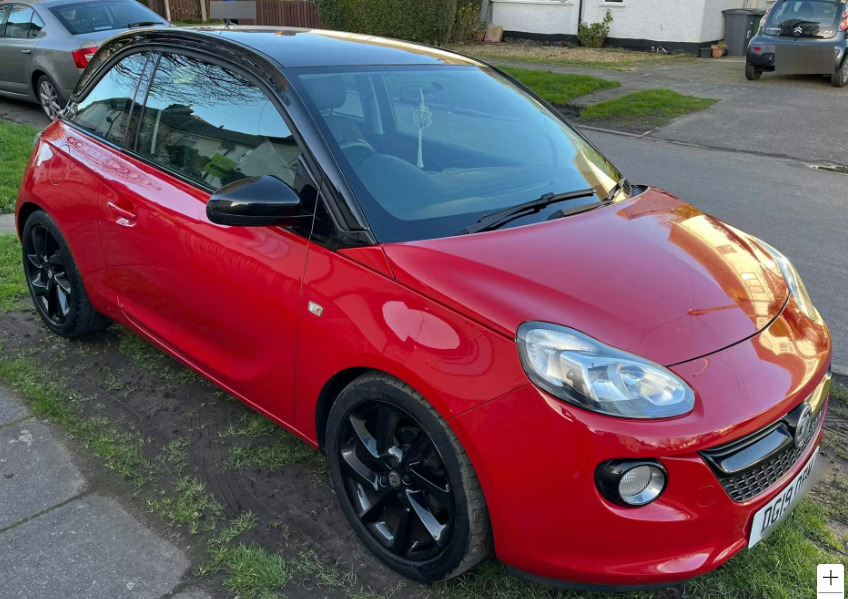 Vauxhall Adam 1.2I Energised Red