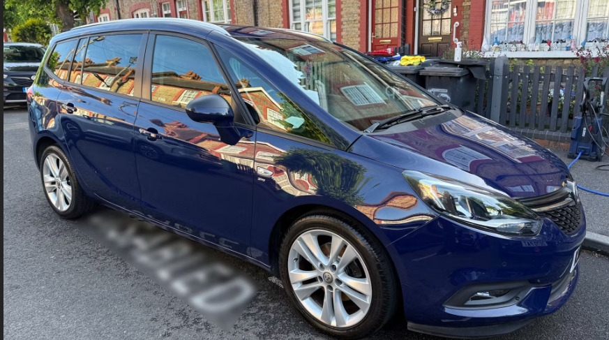 Vauxhall Zafira Tourer 1.4T Sri Nav Blue