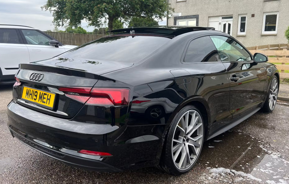 Audi A5 Hatchback White #2