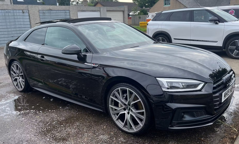 Audi A5 Hatchback White #1