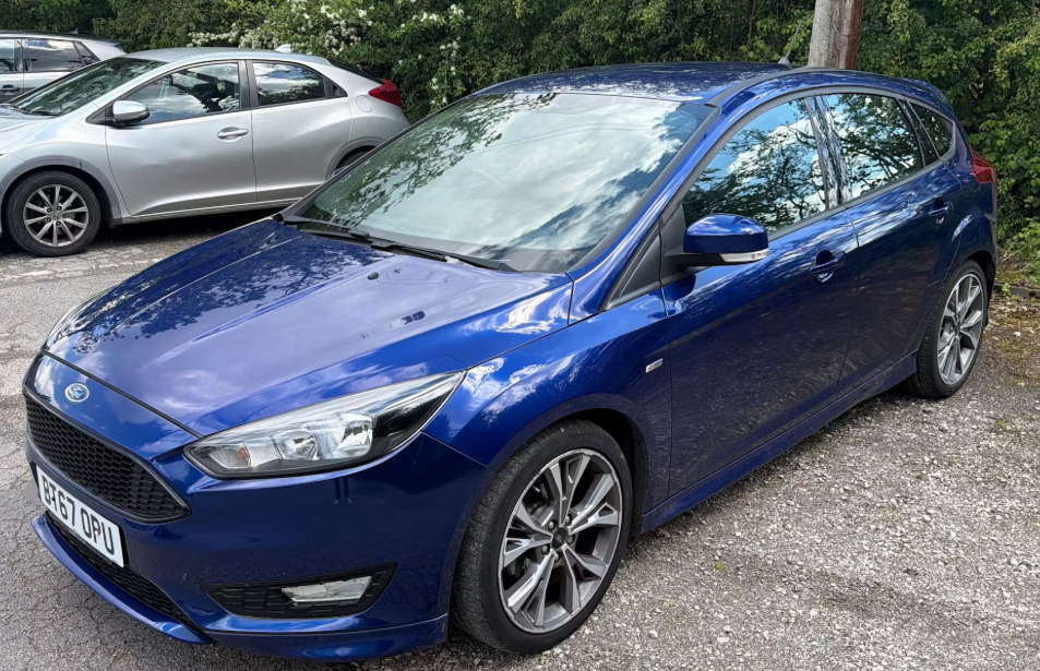 Ford Focus 2.0 Tdci Titanium X Euro 6 Ss Blue #1