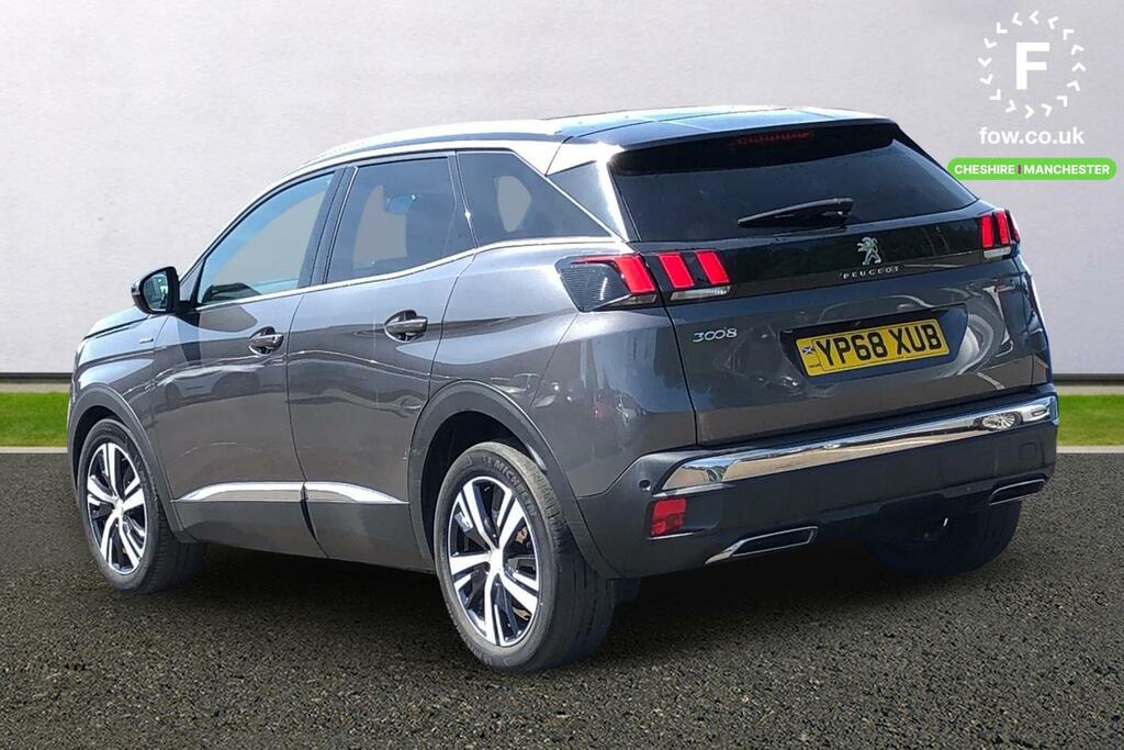 Peugeot 3008 1.5 Bluehdi Gt Line YP68XUB Grey #2