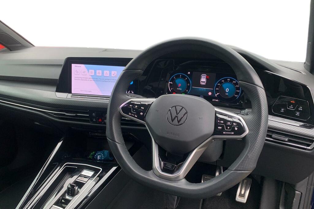 Volkswagen Golf 2.0 Tdi 150 R-line Dsg Blue #3