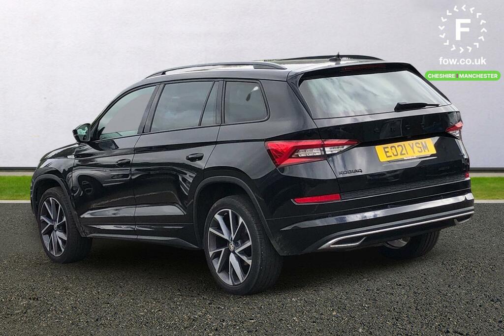 Skoda Kodiaq 2.0 Tdi 200 Sport Line 4X4 Dsg 7 Seat EO21YSM Black #2